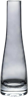 Erioctry Single Bud Vase, Hand-Made Blown Art, Clear Glass, Single Stem Vase, Home & Office Decor, Wedding Party Event