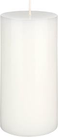 Mega Candles 1 pc Unscented Solid White Pillar Candles, Hand Poured Premium Wax Candle 3 Inch x 6 Inch, Home Décor, Spas, Weddings, Occasions, Party, Centerpieces, Holidays, Vigils, Prayers