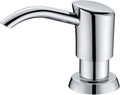 GAGALIFE Dish Soap Dispenser for Kitchen Sink, 17 oz Bottle, Chrome