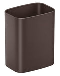 Cesun 3.4 Gallons Bathroom Trash Can, Small Under Sink Wastebasket, Brown