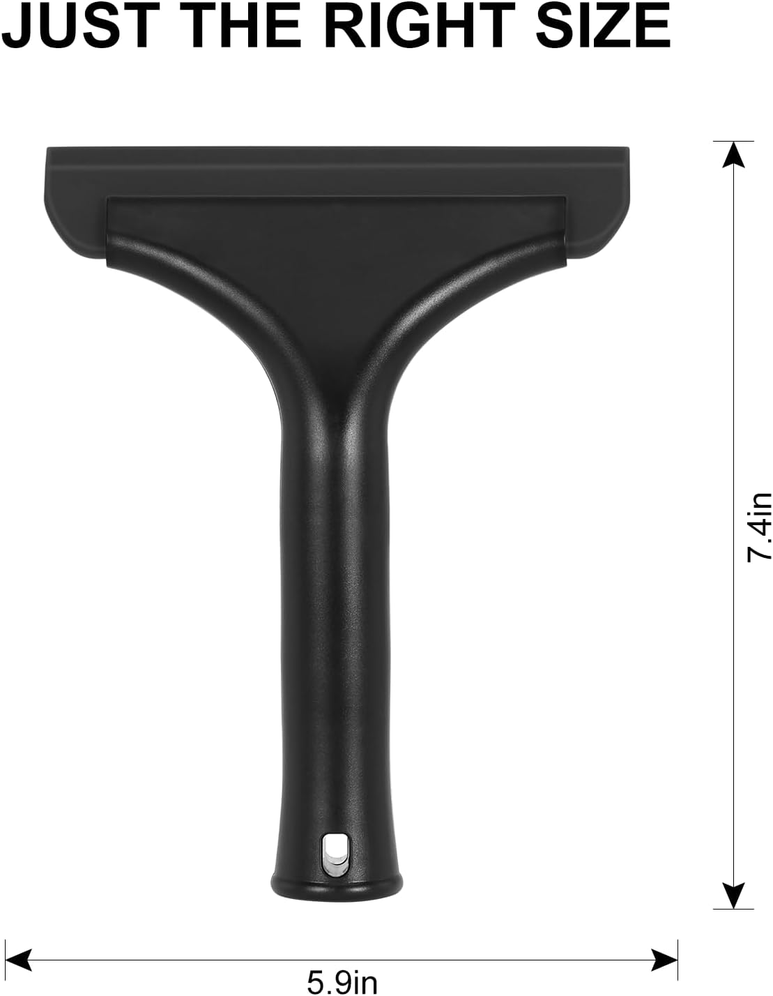 SetSail Shower Squeegee for Glass Doors, Small Squeegee for Shower Glass