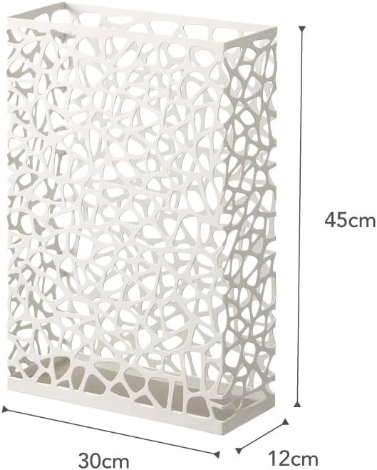 YAMAZAKI Home Nest Umbrella Stand - Storage for Umbrellas and Walking Canes - Rectangle - Steel - Holds Up to 10 Umbrellas