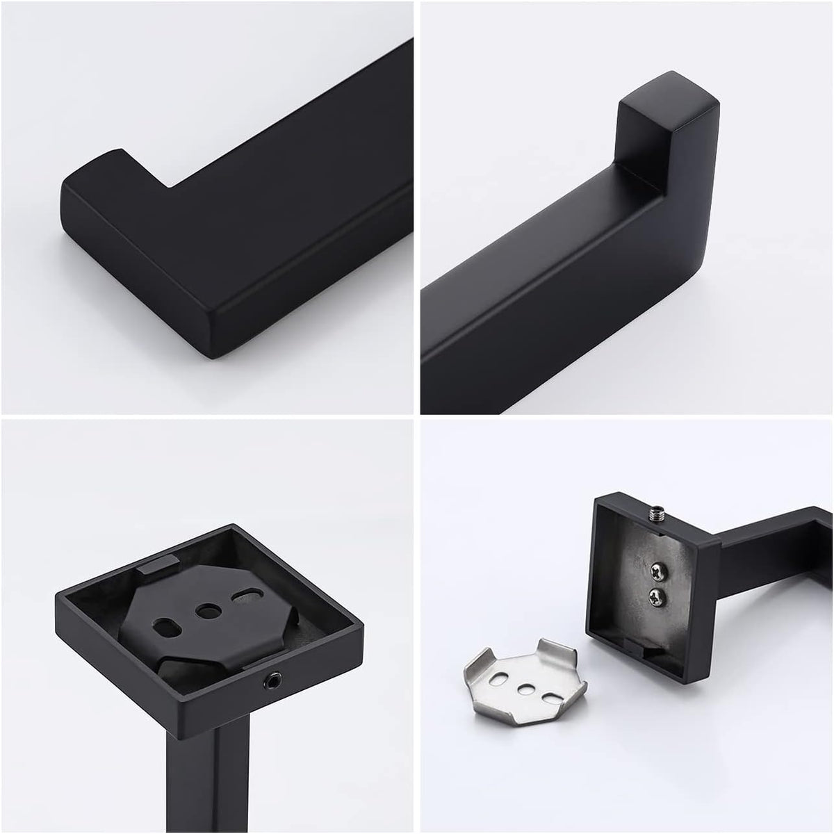 KES Matte Black Toilet Paper Holder Wall Mount Bathroom Toilet Paper Holder