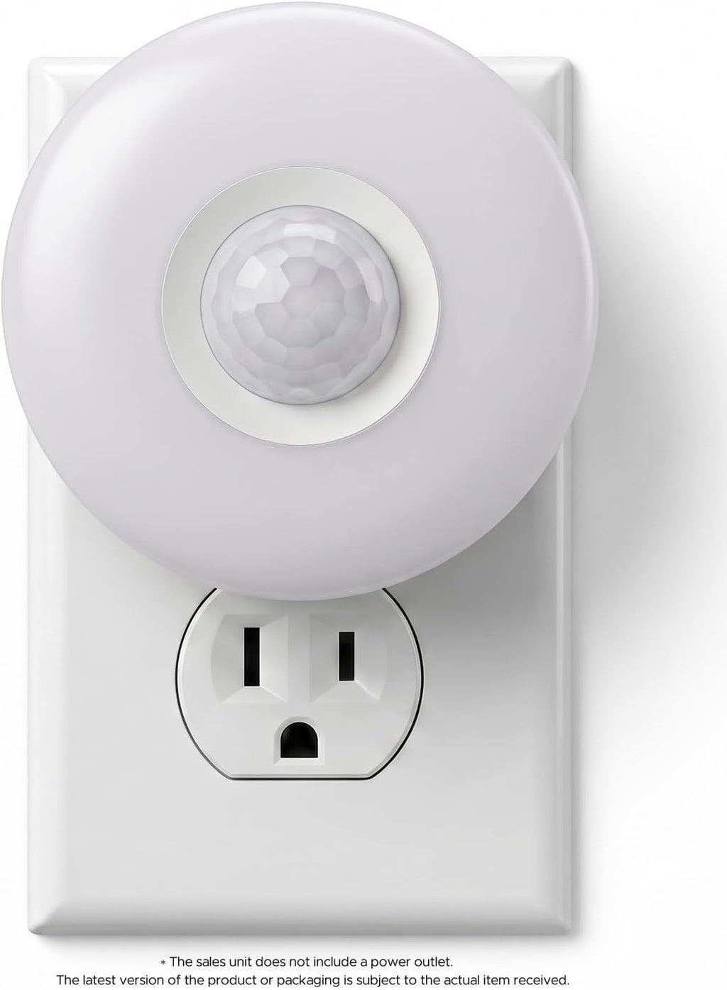 YELKO Motion Sensor Night Light - Plug-in 3000K Warm White Anti-Glare LED Nightlight, Ultra Bright Cozy Soft Glow Not Dazzling for Hallway, Stairs, Garage, Bedroom, Bathroom, Garage, Kitchen, 4 Pack
