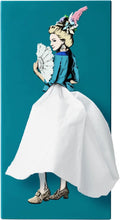 Flying Skirt® Tissue Box - The Original Design, Metal Base (Marie)