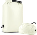 Compression Travel Laundry Bag for Dirty Clothes, Pump-Free Laundry Bag for Suitcase & Dorm, Waterproof Wet Dry Clothes Organizer, Large Capacity Space Saving Travel Bag (1 Pcs)(White, M)