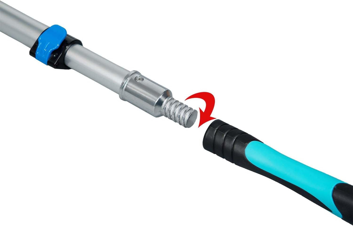 30ft 2 Cobweb Dusters, 24ft Extension Pole, High Ceiling Cleaning Tool
