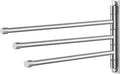KES Bathroom Towel Bar, 13.8 Inch Swing Arm, Wall Mount, Swing Out 3-Arm