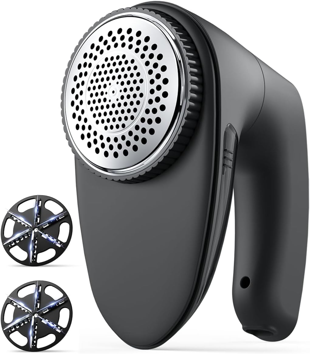Bymore Fabric Shaver, Lint Shaver, Sweater Shaver for Clothes, Black