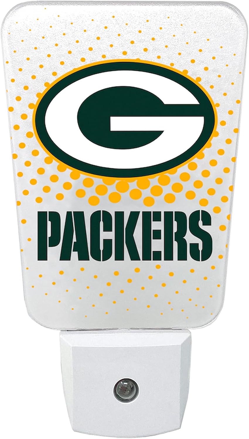 Party Animal NFL Team LED Night Light, Green Bay Packers