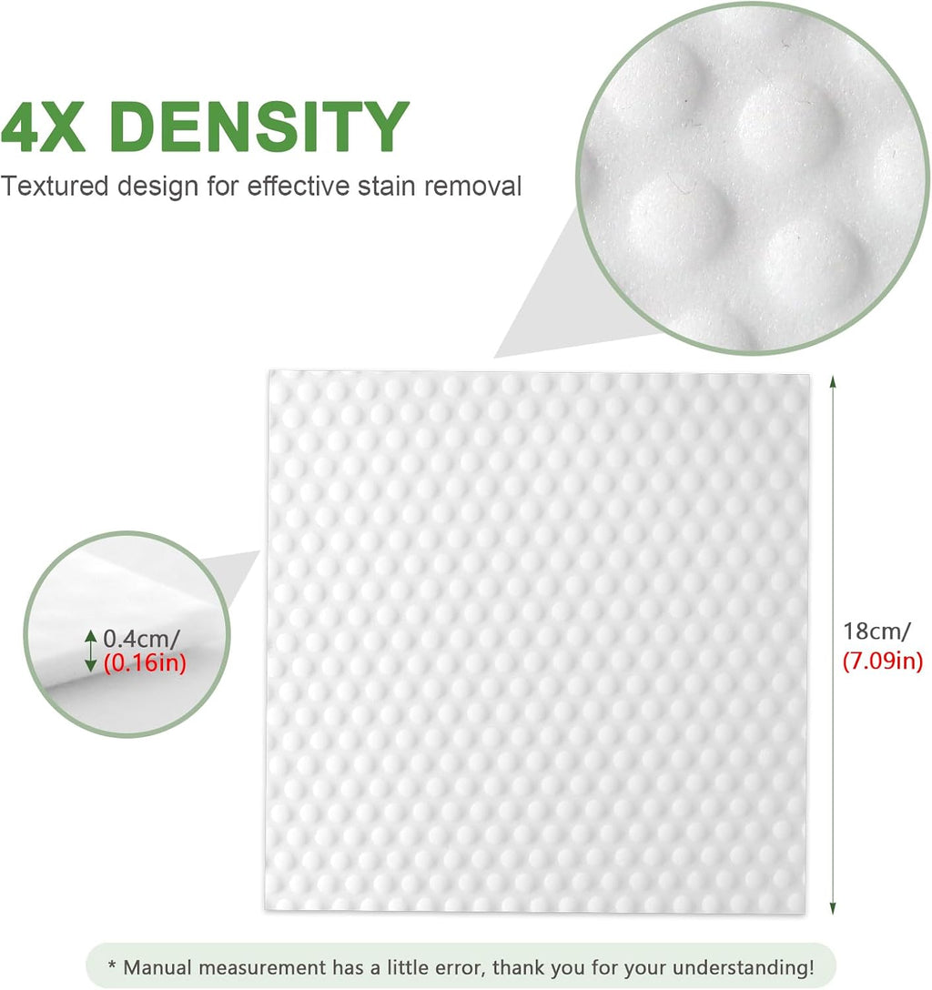 20 Pack Magic Eraser Sheets Thin Melamine Sponge Cleaning Pads for Kitchen