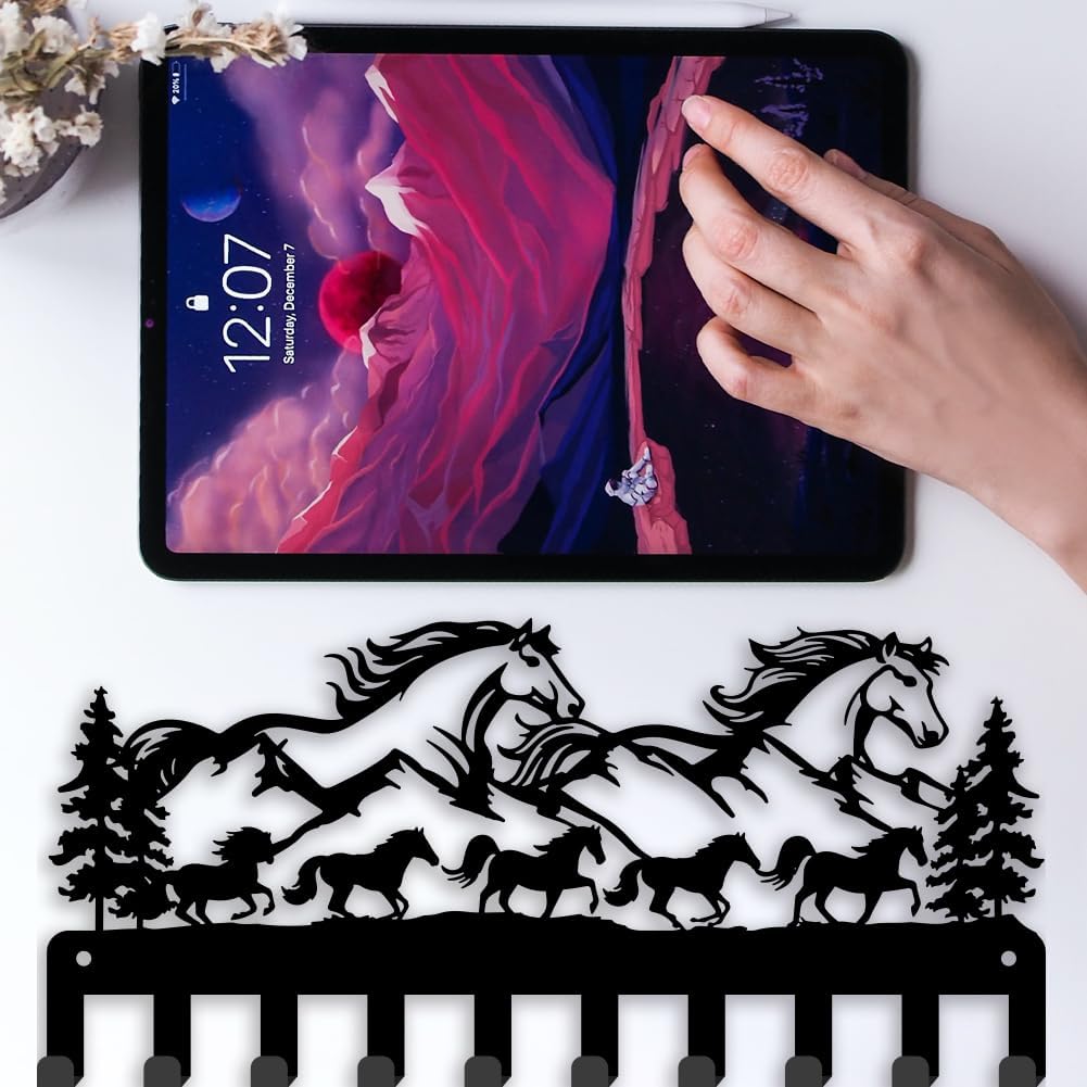 SUPERDANT Horse Wall Hook Wall Key Holder for Entryway Storage