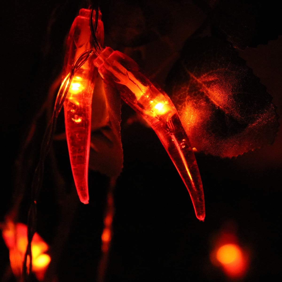 Red Chili String Lights,10ft 20 LED Chili String Lights Battery Operated Remote Contol Fairy Lights for Wedding, Chinese New Year,Spring Festival,Party Decoration,Christmas
