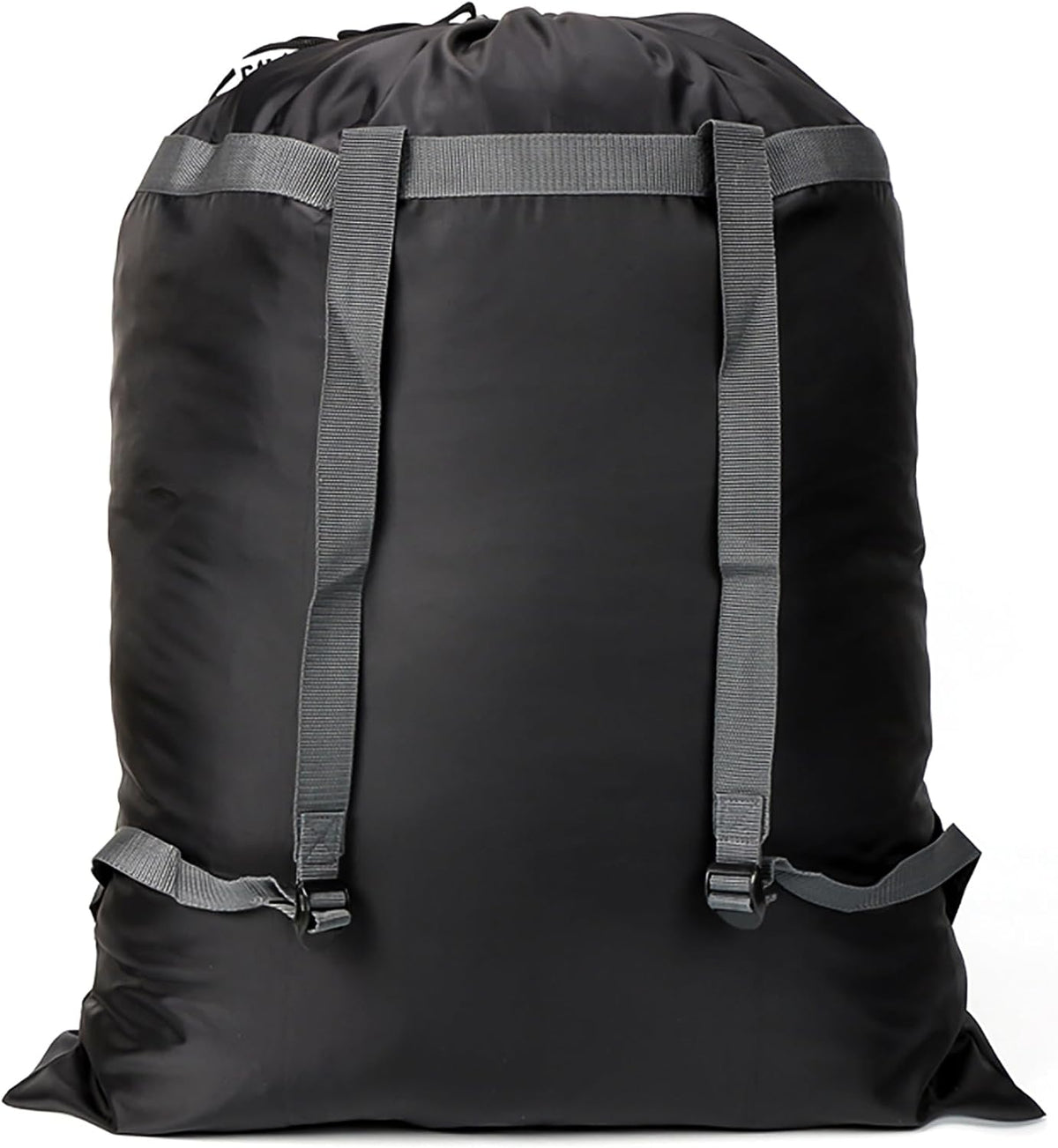 Laundry Bag Backpack, 27"x 34"Laundry Bag with Straps & Drawstring, Black