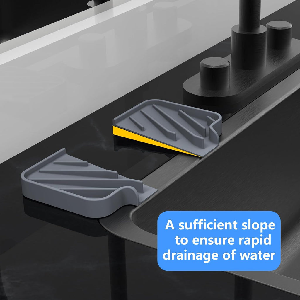 Sponge Holder for Kitchen Sink,5"x 3.5",Dish Sponge Holder Soap Tray