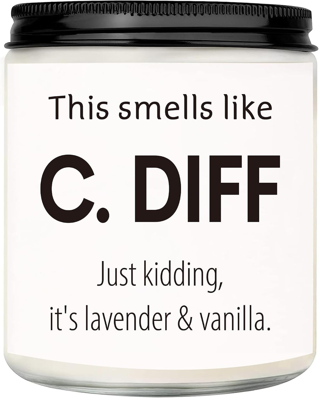 Funny Nurse Gifts for Women Natural Soy Wax Candle (7oz)