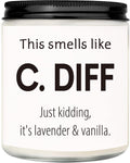 Funny Nurse Gifts for Women Natural Soy Wax Candle (7oz)