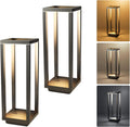 Dawnrise 2PK Rechargeable Cordless Table Lamp with 3 Color Dimmable