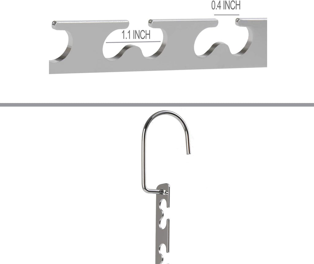GEFTOl Space Saving Hangers Metal Hanger Magic Cascading Hanger Closet Clothes Organizer(20 Pack)
