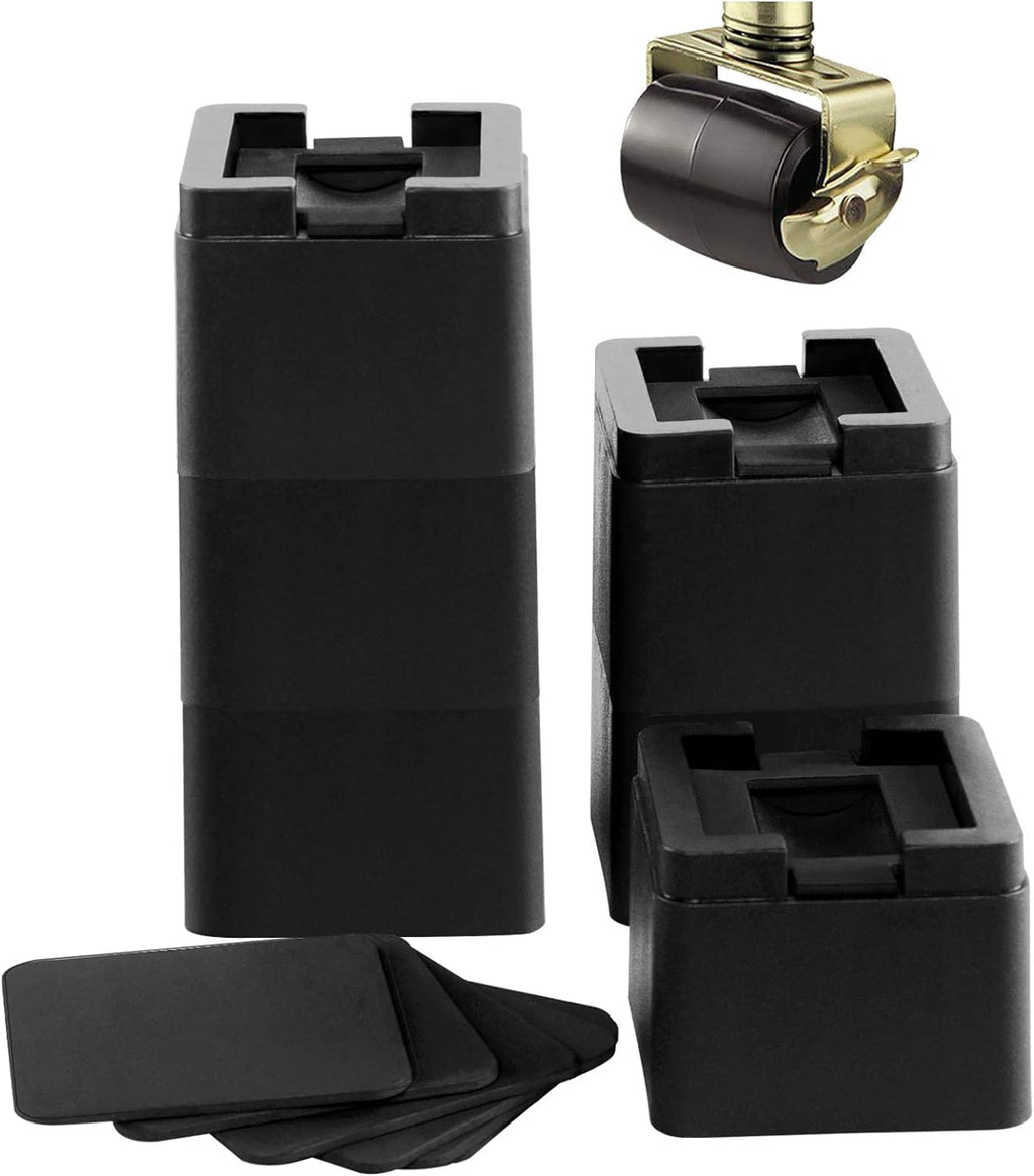 BTSD-home 3 Inch Heavy Duty Bed Risers