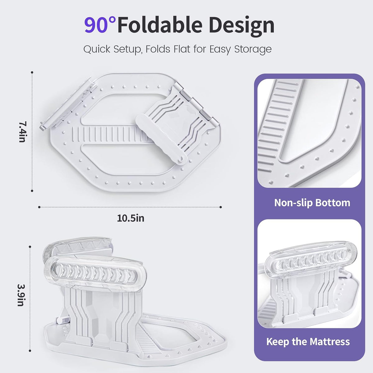 Bed Sheet Holders, 4 Pack Foldable Sheet Fasteners for Mattress Corners