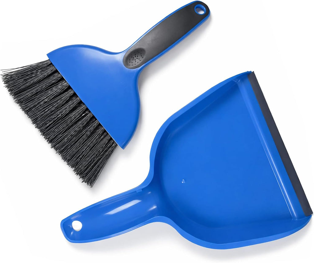 Scrub Buddies Dust Pan and Brush Blue (2 Pack)
