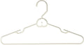 Heavy Duty Tubular Hanger with Attachable Hook , White 6pk