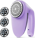 POPCHOSE Fabric Lint Shaver, 6-Leaf Blades & 2 Speed, Rechargeable