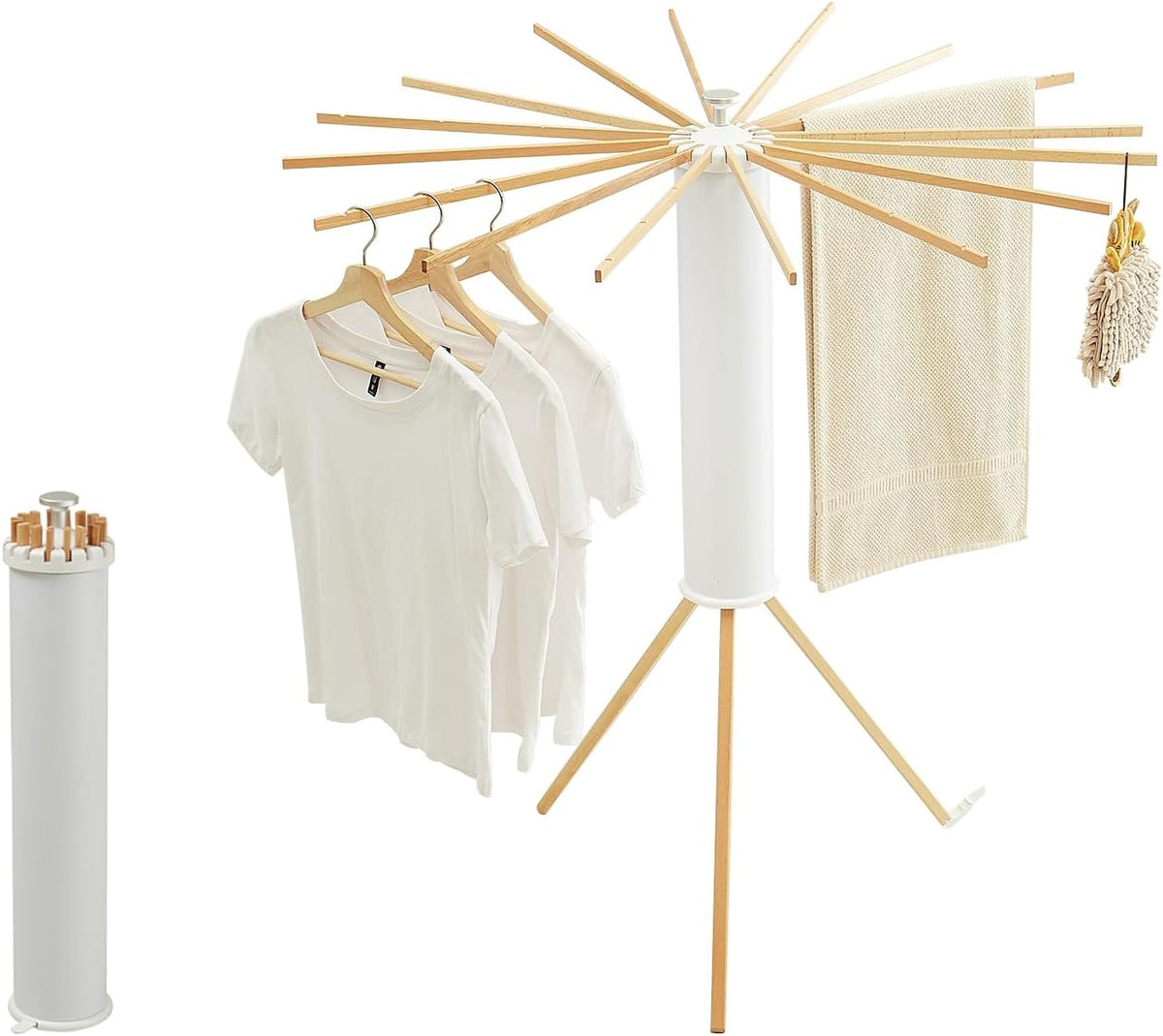JOOM Clothes Drying Rack, Clothing Stand, Foldable Laundry Drying Rack