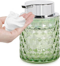 Foaming Soap Dispenser 10 Oz Green Glass Hand Soap Dispenser