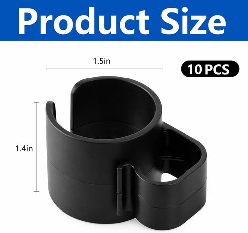 10 Pcs 35mm Speaker Pole Cable Clips, Pole Cable Management Clips