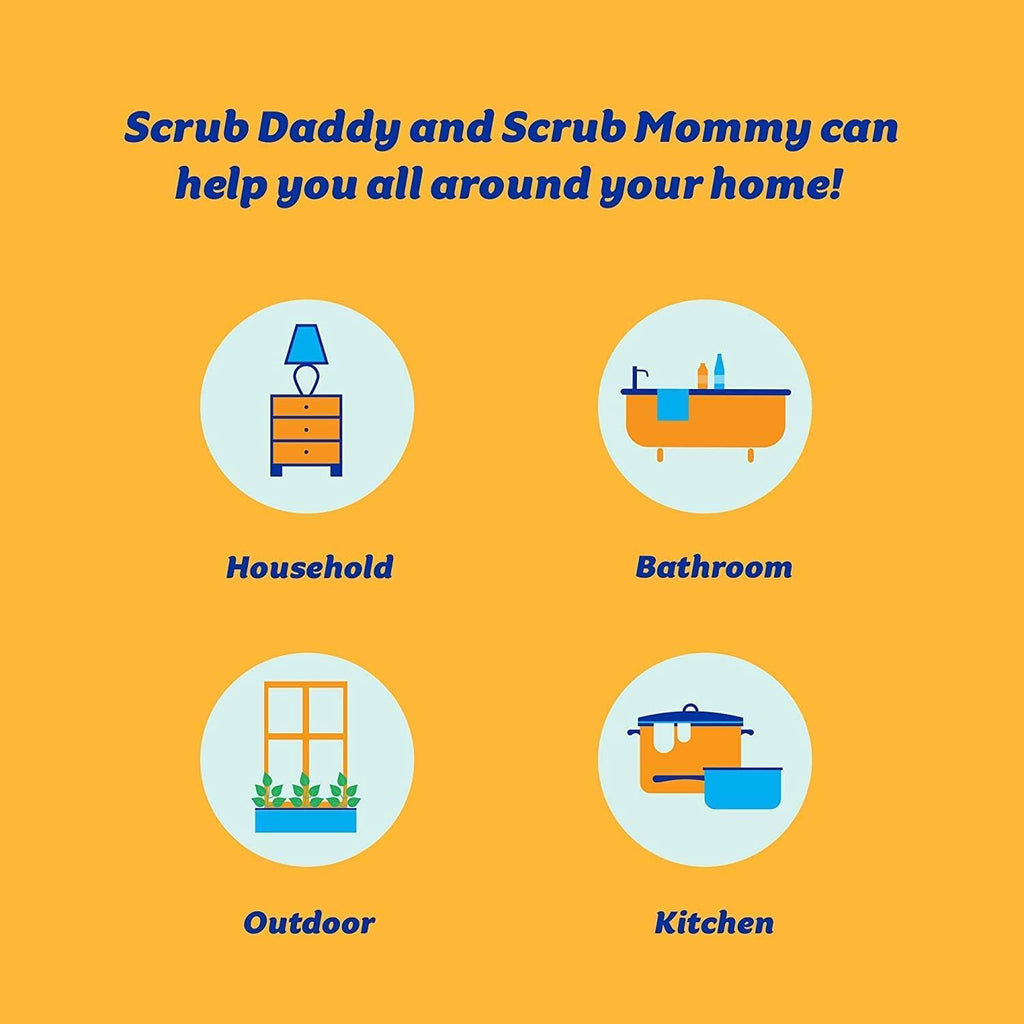 Scrub Daddy & Scrub Mommy Cranky Couple 2 Pack