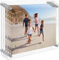 AITEE 8x10 Acrylic Picture Frames 4 Pack, Clear Floating Wall Frames