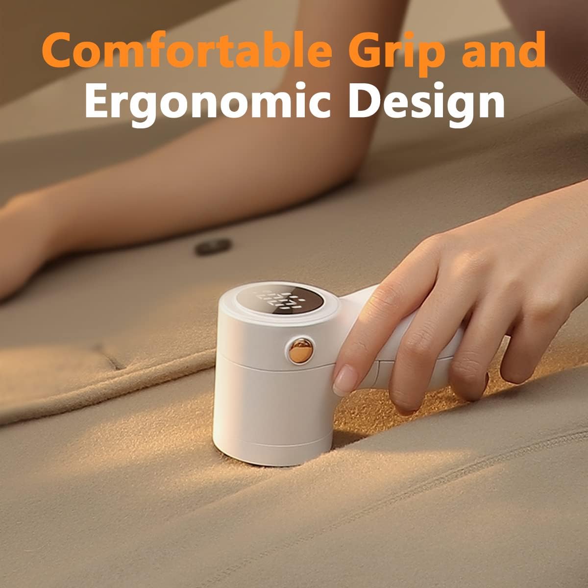 coldSky Rechargeable Fabric Shaver, Electric Lint Remover for Clothes