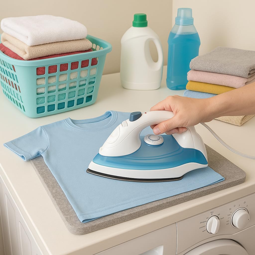 Wool Ironing Mat for Table Top - Portable Pressing Pad, Quilting & Sewing