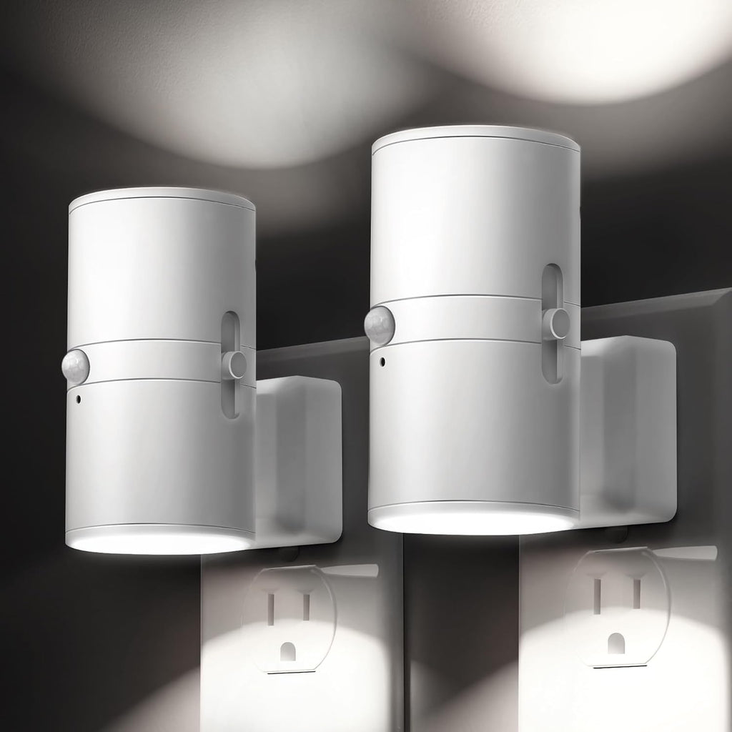 L LOHAS LED Motion Sensor Night Light, Bright Night Light, Dimmable 0-100LM