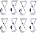 Black Duck Brand Over-the-Door Hooks – Heavy Duty Plastic Door Hangers with Non-Slip Rubber Grips – Fits Most Standard Doors – No Tools or Drilling – Ideal for Towels, Robes, Bags, and Coats