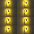 fesnne Night Light, Night Lights Plug into Wall, Dusk to Dawn Sensor, Amber Led Night Light 0.5W, 8 Pack Nightlight for Adults, Bedroom, Bathroom, Hallway, Kitchen
