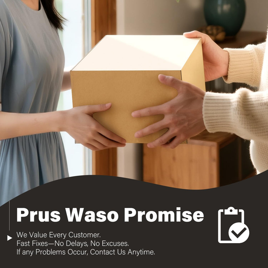 Prus Waso Black Soap Dispenser for Kitchen Sink, Gold & Black