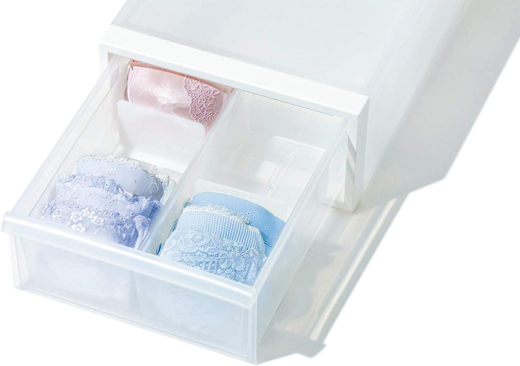 Like-it | CSP-11 | Drawer Organizer | Lingerie Case | One adjustable divider included | 12.99." × 5.51" × 3.74" | Clear |