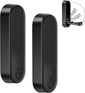 Folding Coat Hooks, Zinc Alloy Foldable Wall Hooks Heavy Duty Bathroom Towel Hooks Flip Down Towel Hooks for Hanging Coat Towels Clothes Hat Bags Keys 2 Pack (2, Black)