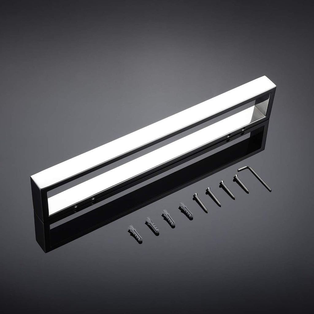 Miyili Hand Towel Holder for Bathroom Wall Mounted 15-3/4 Inch Kitchen Towel Bar Stainless Steel Polished Finish, D03C40