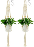 Hanging Planter For Indoor Plants,Macrame Plant Hanger,2Pcs Plant Hanger,Hanging Plant Holder,Plant Hangers,Plant Holder,Plant Hangers Indoor,Macrame Plant Hangers Indoor,Plant Hangers Indoor Macrame