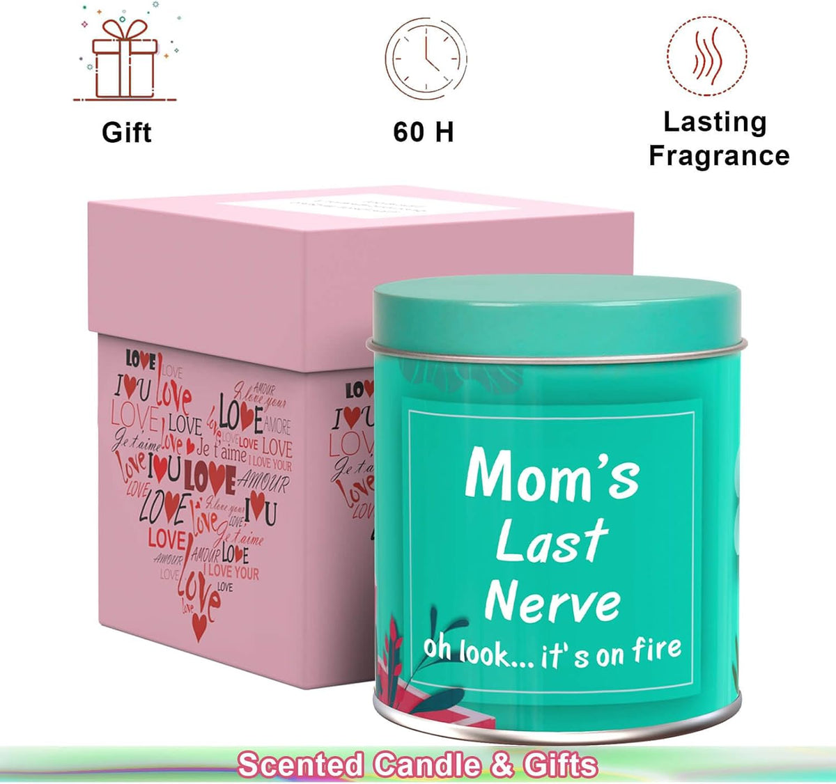 Mother's Day for Mom Great ldeas 9oz Scented Candle Christmas Gift