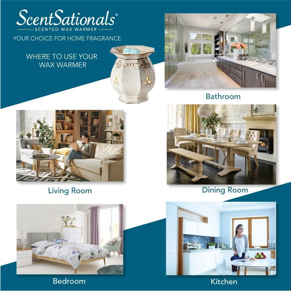 Scentsationals Pumpkin Spice Scented Wax Melts 10oz (24 Cubes)