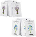 MYARO 12 Packs Lavender and 12 Packs Linen Scented Sachets Air Freshener for Drawer and Closet, Long-Lasting Sachets Bags Drawer deodorizers Fresh Scents, Home Fragrance Sachet for Lover