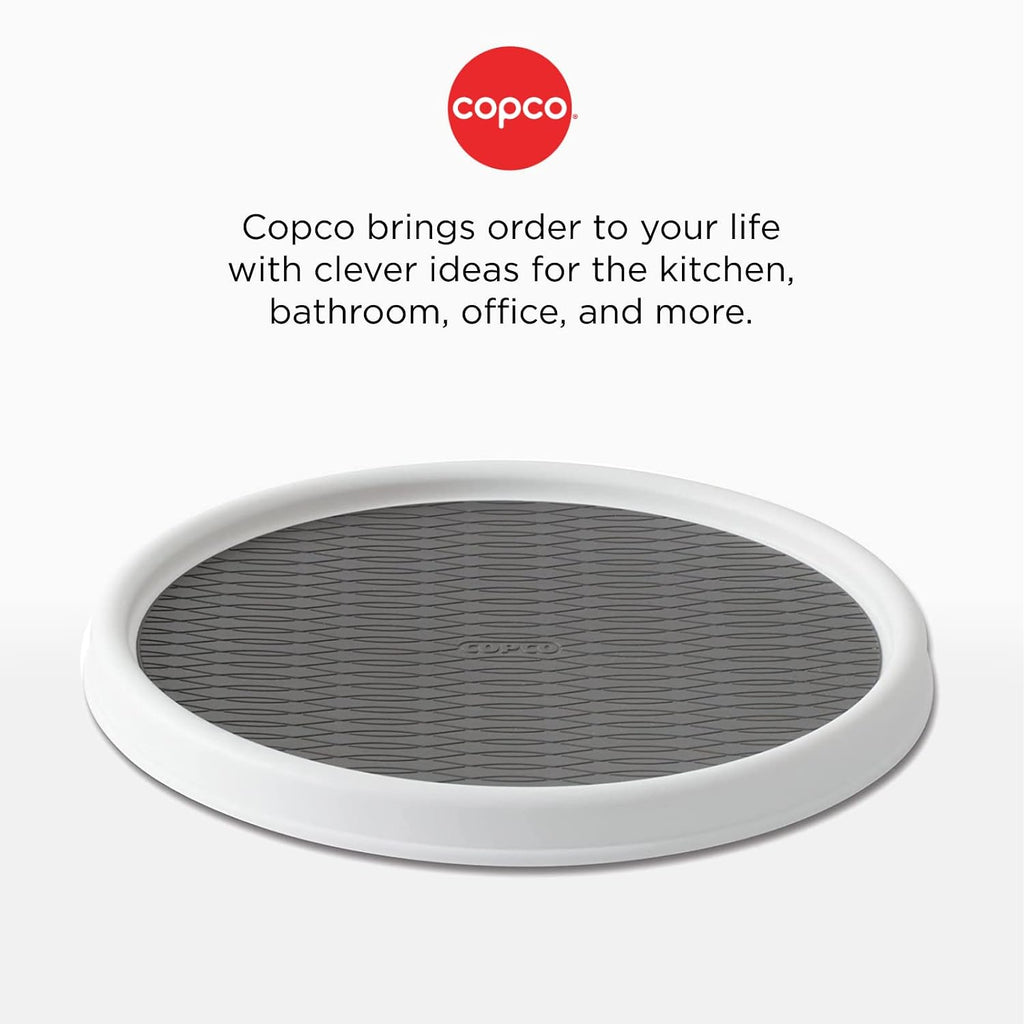 Copco Nonskid Lazy Susan Turntable Organizer 12-Inch