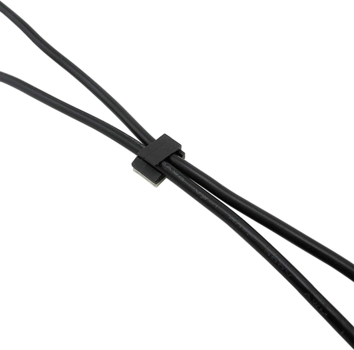 Mini Self Adhesive Car Cable Ties Mount Holder Adhesive Charging Cable Clip