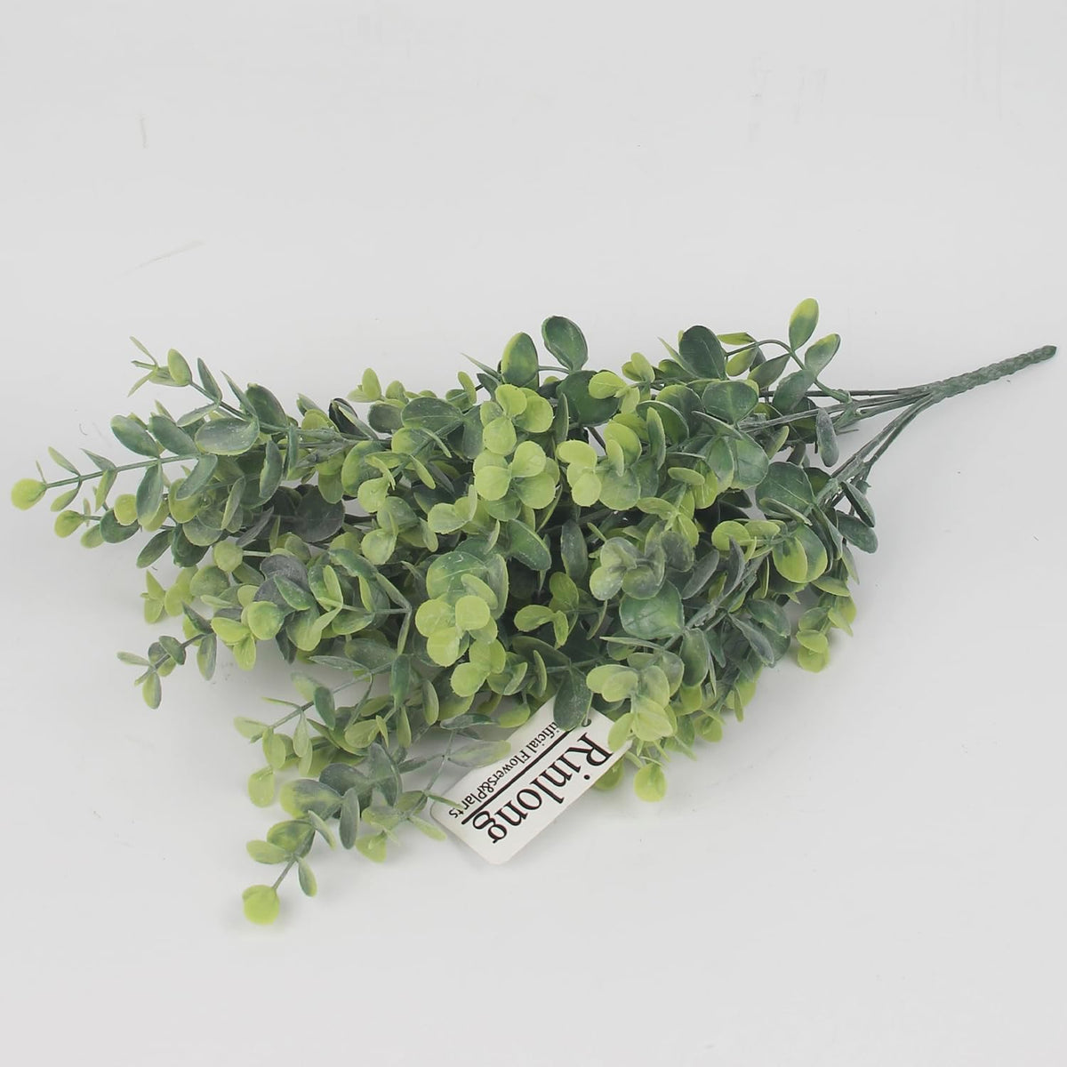 6Pcs Artificial Eucalyptus Stems Outdoor Plants Farmhouse Plastic Greenery