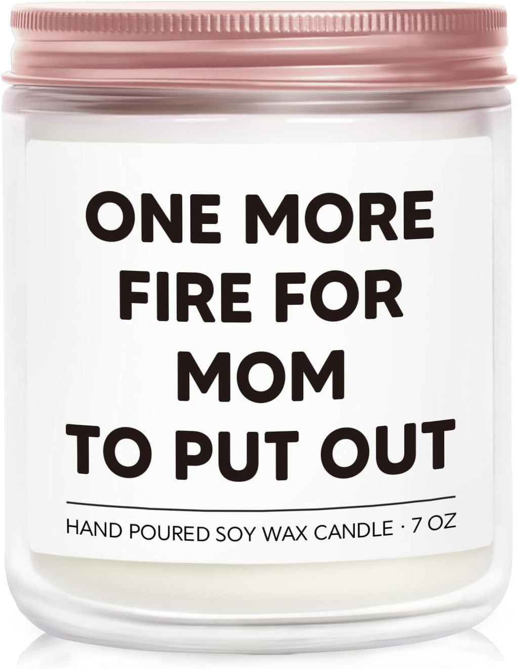 Gift for Mom, Funny Birthday Gift for Moms from Daughter, Son, Mom Candle, Moms Birthday Gifts, Christmas Presents for Mommy, Mother - Lavender & Woods Scented Candle 7oz